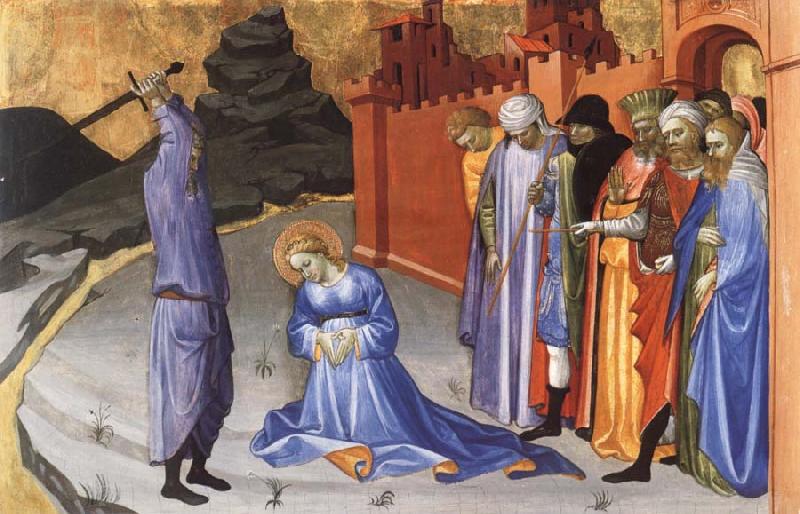 Gherardo Starnina The Beheading of Saint Catherine